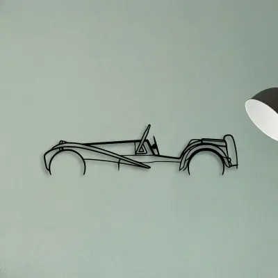 Super Seven — XS (50 cm) metal wall art