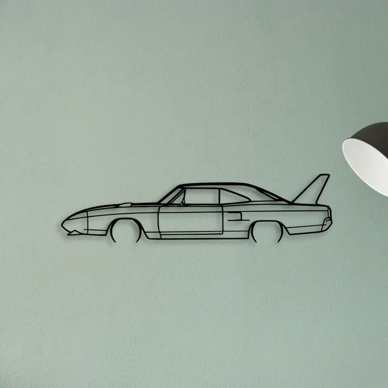 Superbird 1970 — XS (50 cm) metal wall art