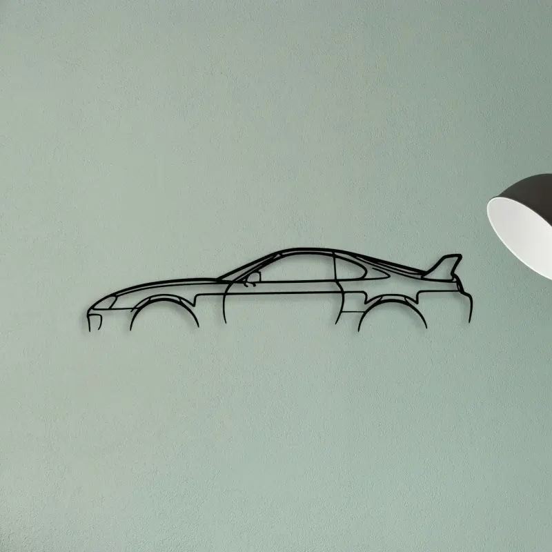 Supra MK4 — XS (50 cm) metal wall art