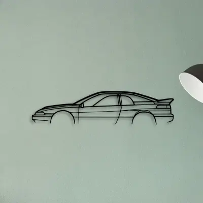 SVX — XS (50 cm) metal wall art