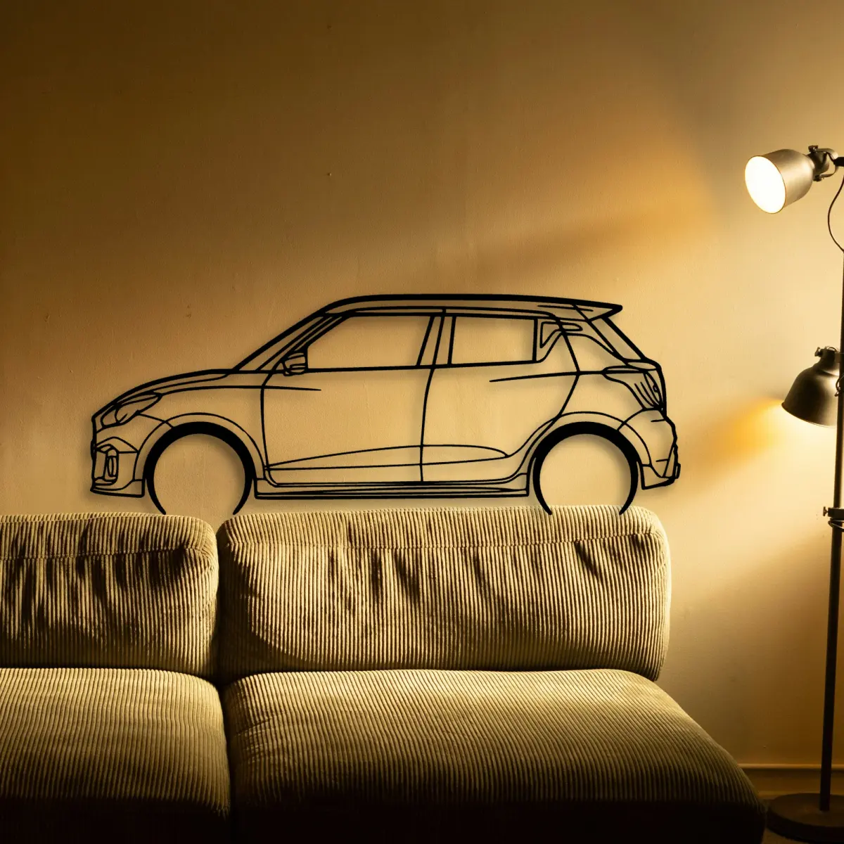 Suzuki Swift Sport 2022 metal profile from the Tinvibe range