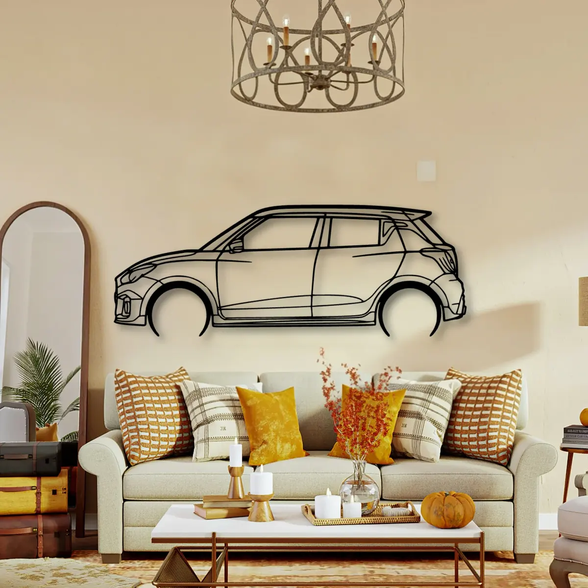 Suzuki Swift Sport 2022 metal profile from the Tinvibe range