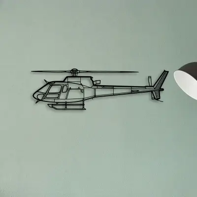 T 6G Texan 2 — XS (50 cm) metal wall art