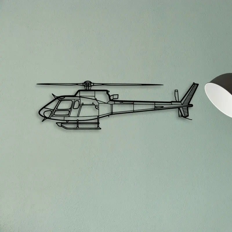 T 6G Texan 2 — XS (50 cm) metal wall art