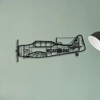 T33 2 — XS (50 cm) metal wall art