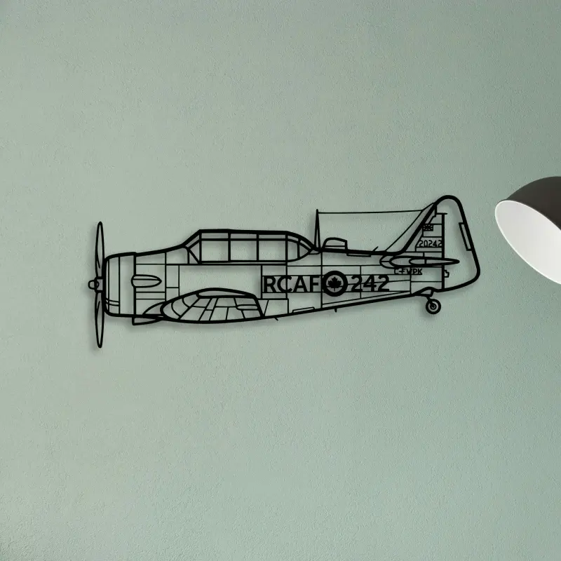 T33 2 — XS (50 cm) metal wall art