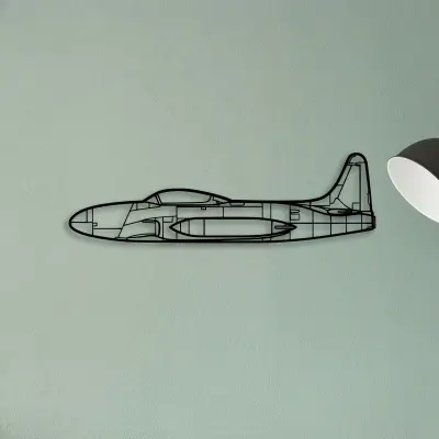 T33 3 — XS (50 cm) metal wall art