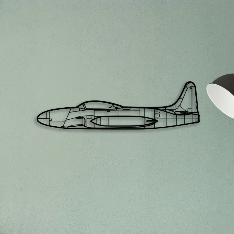 T33 3 — XS (50 cm) metal wall art