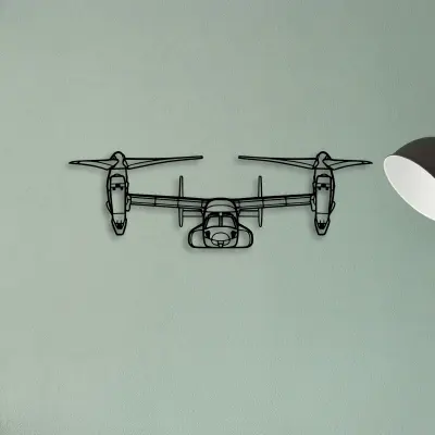 Tbm 3N Avenger — XS (50 cm) metal wall art