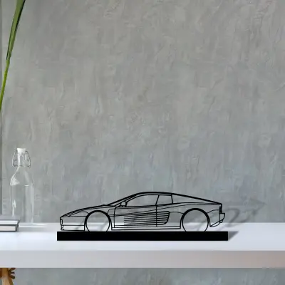 testarossa — S (30 cm) metal wall art