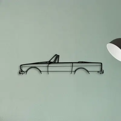 Tiger MK1A 1965 — XS (50 cm) metal wall art
