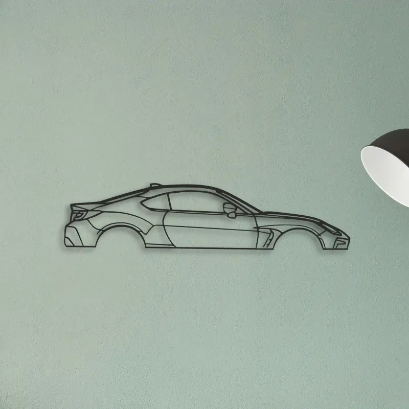 Toyota GR86 — XS (50 cm) metal wall art
