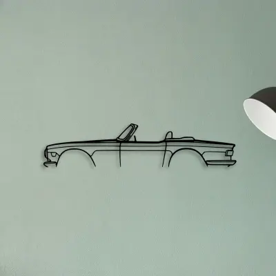 TR6 1971 — XS (50 cm) metal wall art