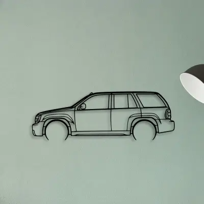 Trailblazer SS 2007 — XS (50 cm) metal wall art