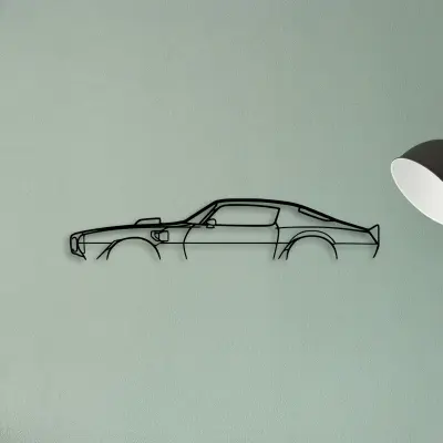 Trans AM 1973 — XS (50 cm) metal wall art