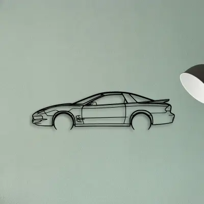 Trans AM 1998 — XS (50 cm) metal wall art