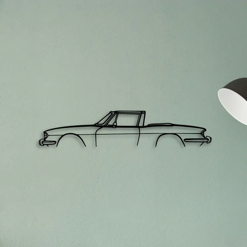 Triumph Stag 1972 — XS (50 cm) metal wall art
