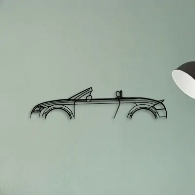 TT MK1 Roadster 2001 — XS (50 cm) metal wall art