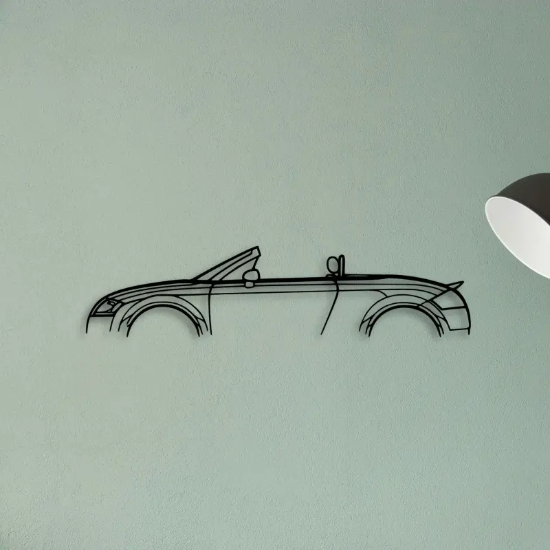 TT MK1 Roadster 2001 — XS (50 cm) metal wall art