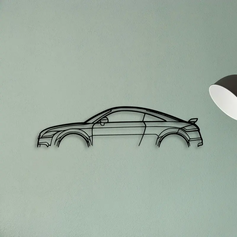 TT RS MK2 2009 — XS (50 cm) metal wall art