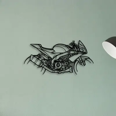Tuono 2018 2 — XS (50 cm) metal wall art