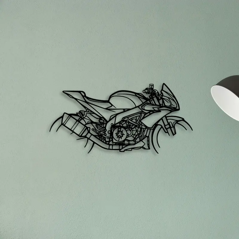 Tuono 2018 — XS (50 cm) metal wall art