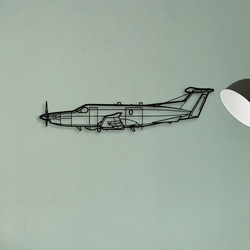 U 28A Draco — XS (50 cm) metal wall art