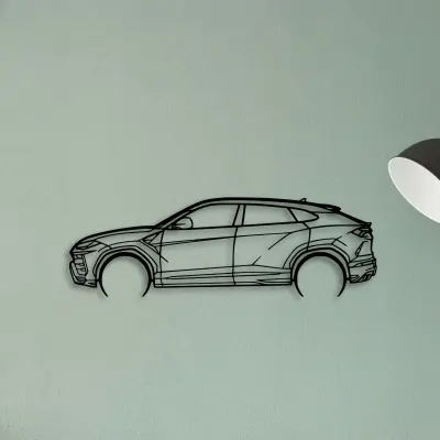 Urus 2 — XS (50 cm) metal wall art