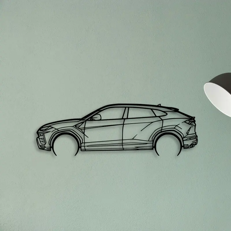 Urus 2 — XS (50 cm) metal wall art