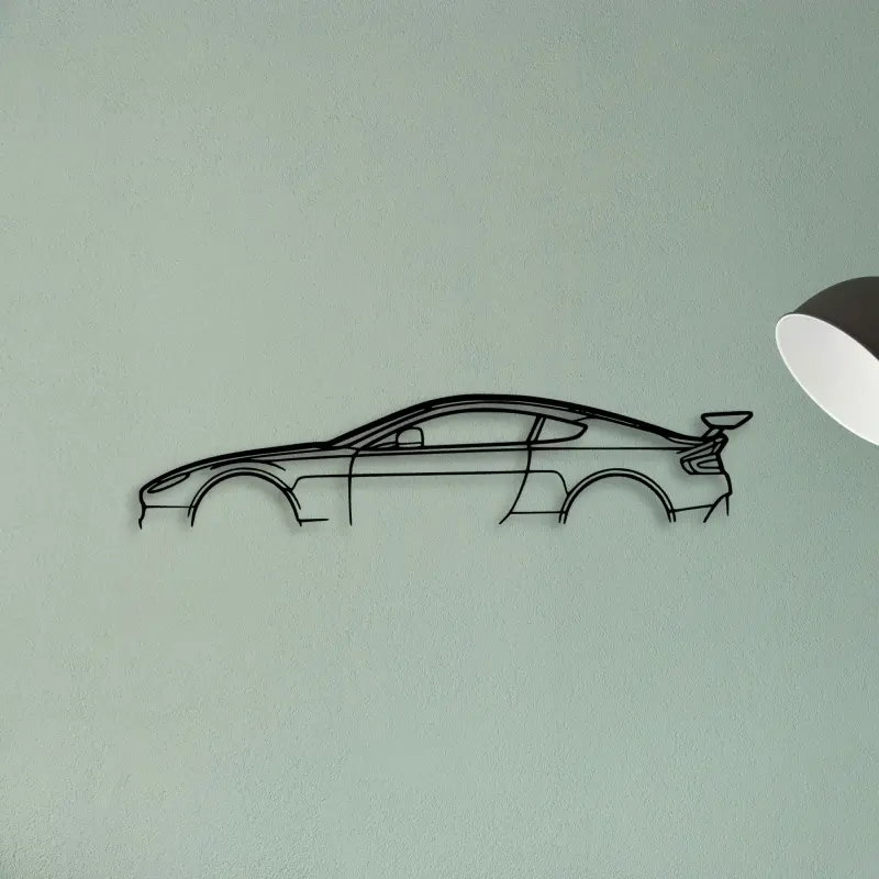 Vantage GT8 — XS (50 cm) metal wall art