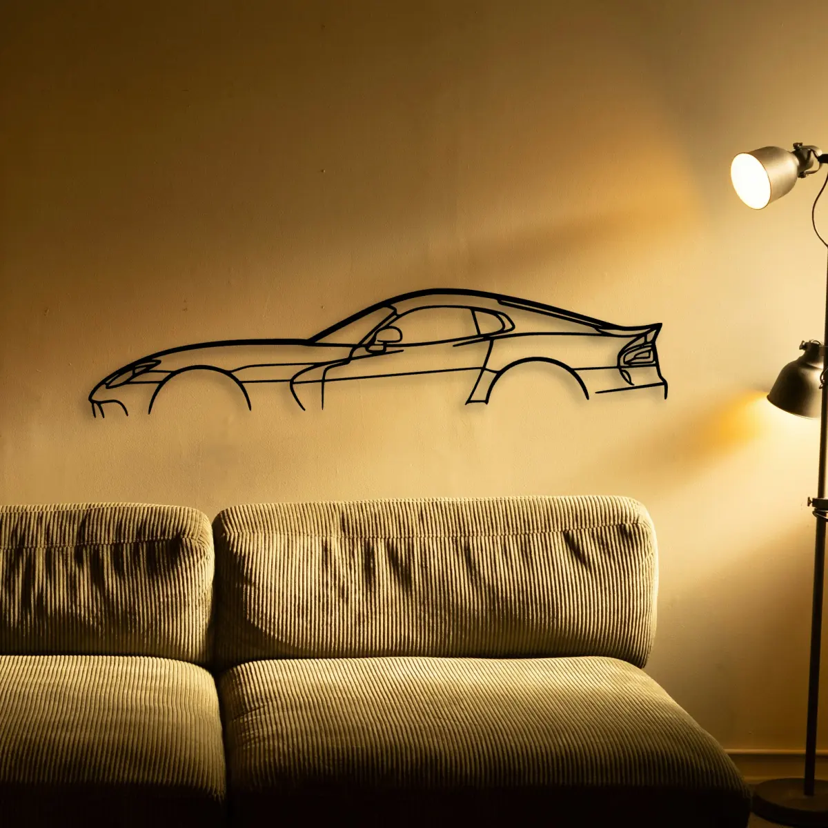 Dodge Viper Gen 5 2 cut outline from the Tinvibe range