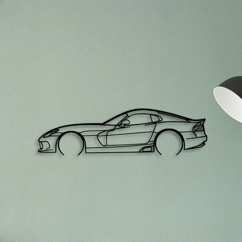 Viper GEN 5 — XS (50 cm) metal wall art