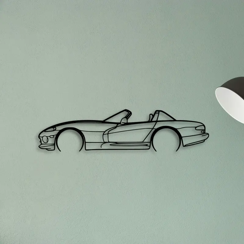 Viper RT 1999 — XS (50 cm) metal wall art