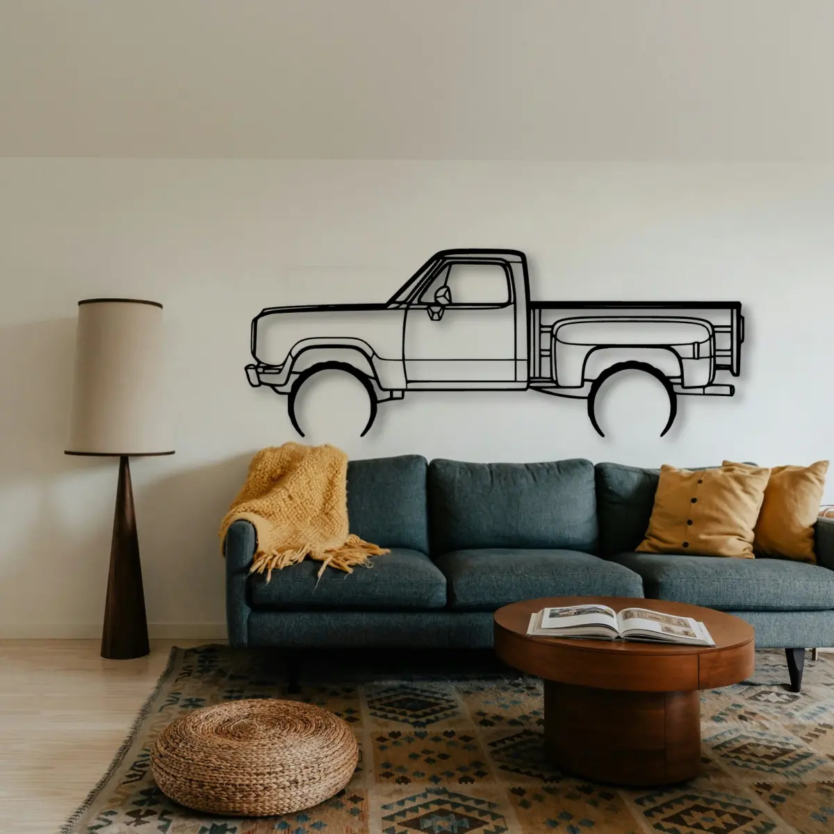 Mercedes-Benz W150 Stepside 1977 laser-cut outline from the Tinvibe range