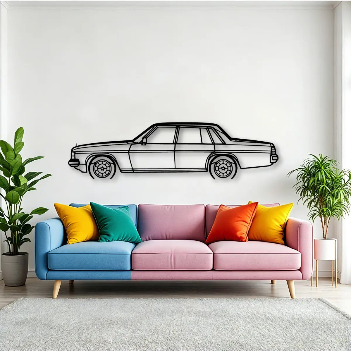 Chevrolet Wb Caprice 1981 cut-metal silhouette from the Tinvibe range