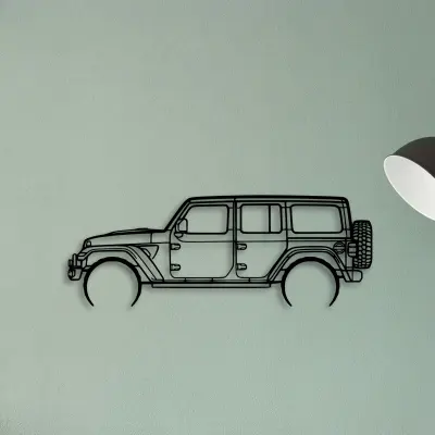Wrangler 392 XR — XS (50 cm) metal wall art