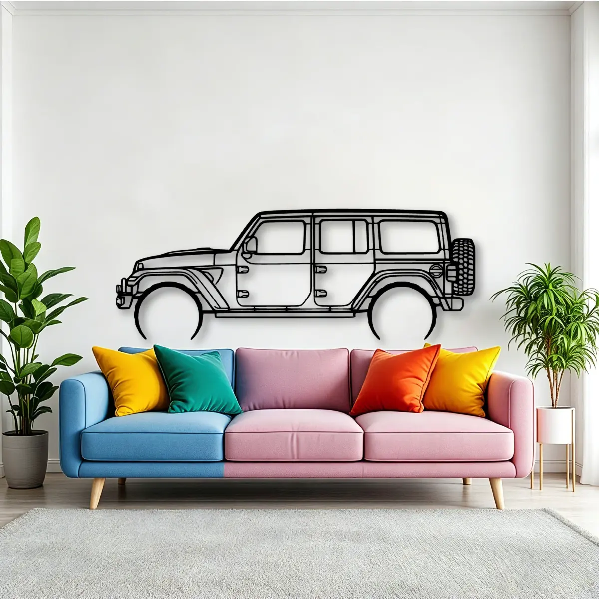 Jeep Wrangler 392 Xr stance in profile