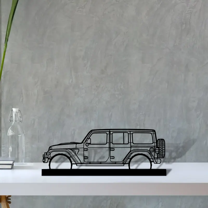 wrangler-392-xr — S (30 cm) metal wall art