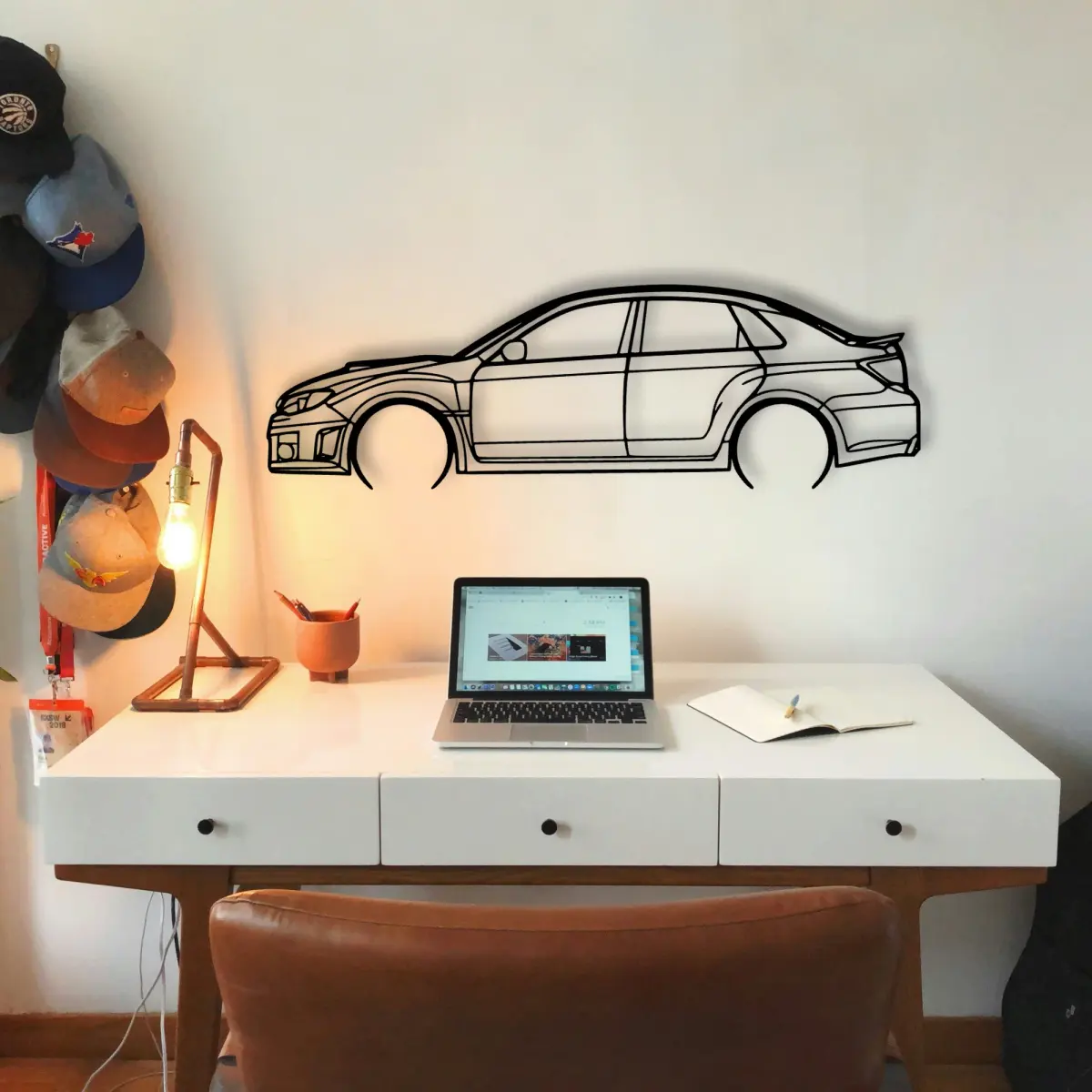 Subaru Wrx 2012 Sedan silhouette, racing stance