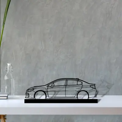 wrx-sti-2018 — S (30 cm) metal wall art