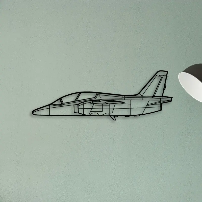 WT9 Dynamic — XS (50 cm) metal wall art