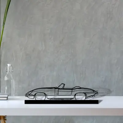 xke-convertible-1967 — S (30 cm) metal wall art
