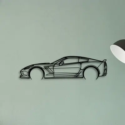 Z06 2LZ 2016 — XS (50 cm) metal wall art