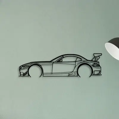 Z4 E89 GT3 — XS (50 cm) metal wall art