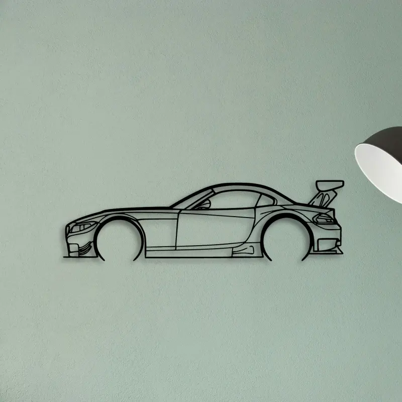Z4 E89 GT3 — XS (50 cm) metal wall art