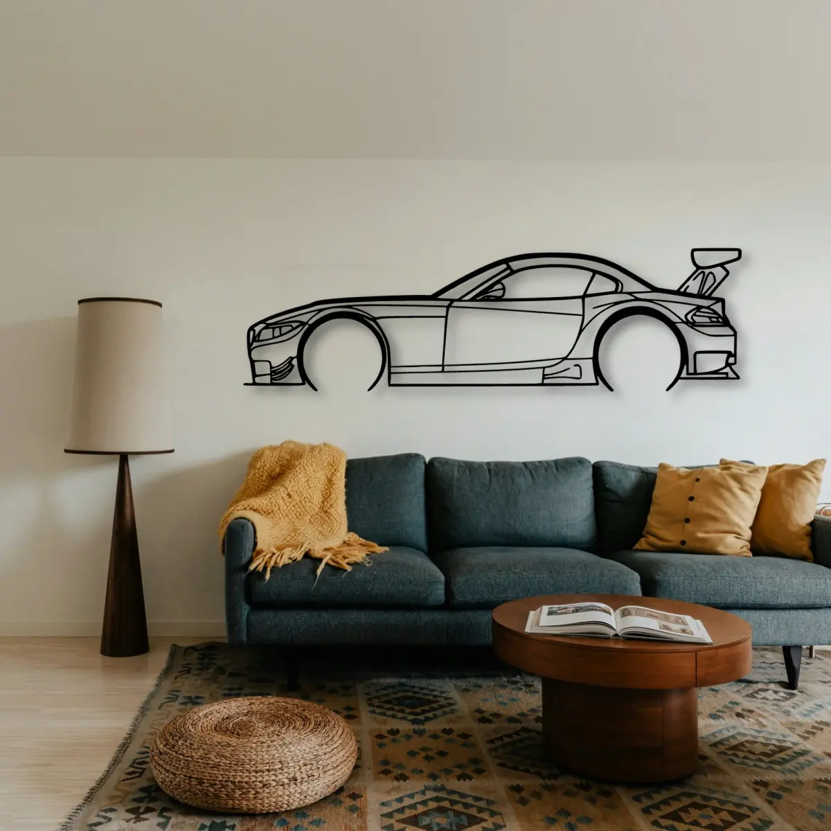 Bmw Z4 E89 Gt3 cut-metal silhouette from the Tinvibe range