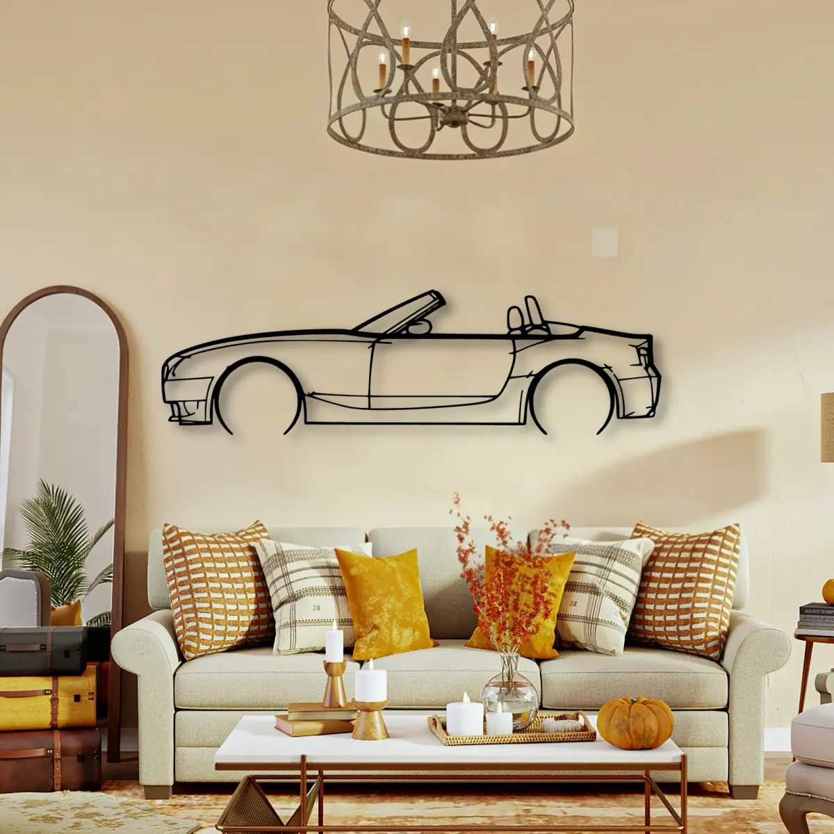 Bmw Z4m Roadster E85 2 cut-metal silhouette from the Tinvibe range
