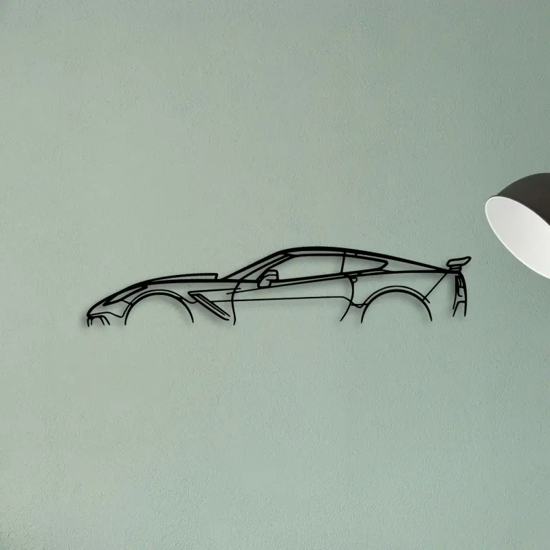 ZR1 C7 — XS (50 cm) metal wall art
