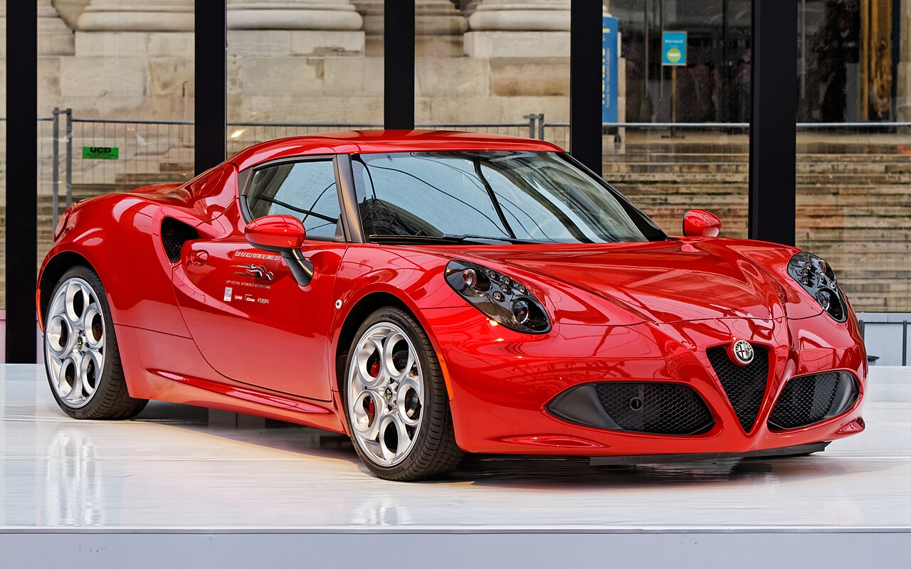 Alfa Romeo 4C — a real example of the model