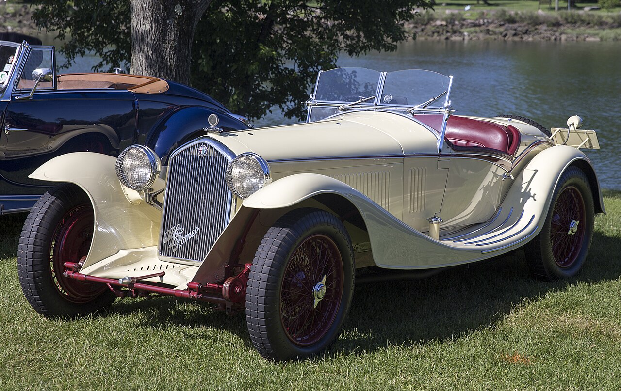 Alfa Romeo 8C — a real example of the model